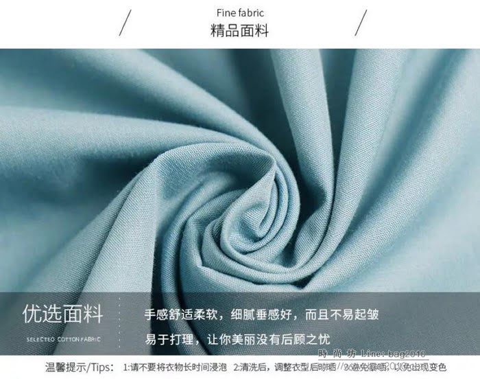 Chanel香奈兒 法國專櫃同步新款 2019新款 高端精品女裝 文藝範小清新 純色收腰 修身顯瘦 中長款連衣裙  xly1160